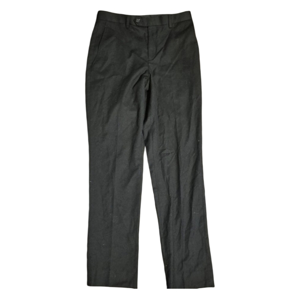 Ralph Lauren Black Trousers Classic Straight Leg - Picture 1 of 4